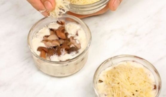 мясная закуска с грибами