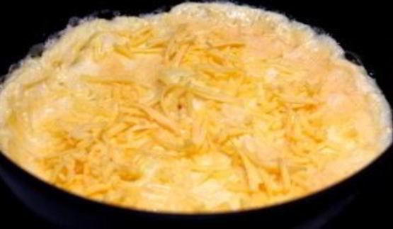 быстрый омлет на сковороде