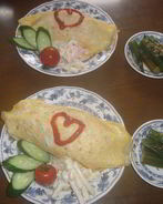 Фаршированный омлет Омрайс