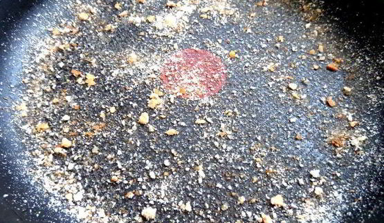 фриттата из баклажанов с грибами