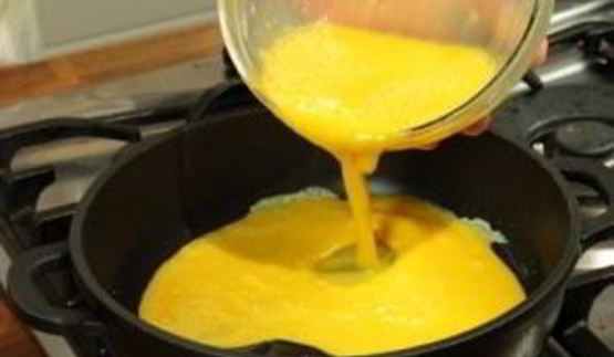 фриттата с грибами