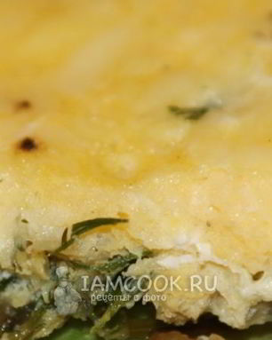 Фриттата с кабачками