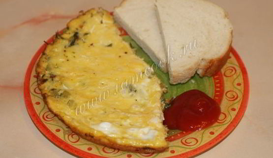 фриттата с кабачками