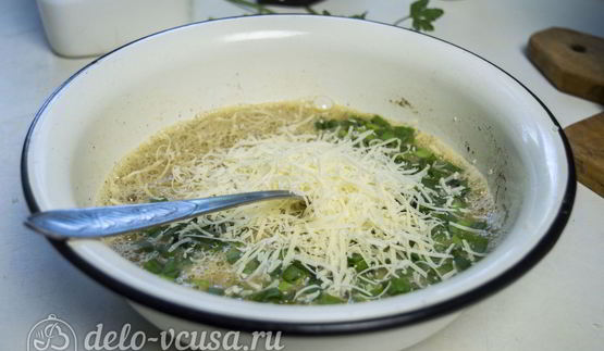 фриттата с креветками