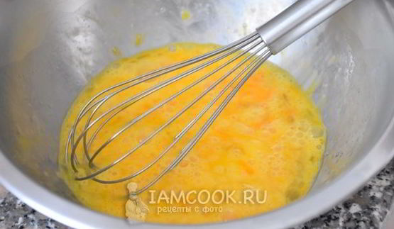 фриттата с лососем и сыром