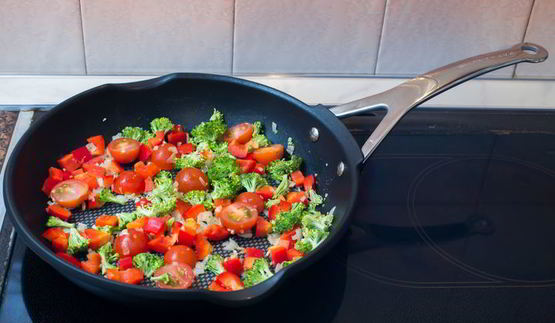 фриттата с овощами и сыром