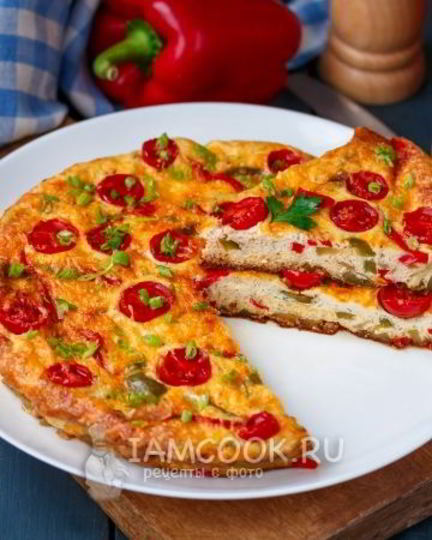 Рецепт фриттаты с овощами