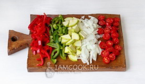 фриттата с овощами