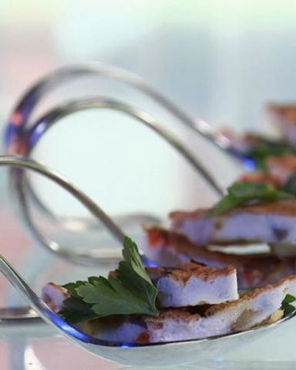 Рецепт фриттаты с перцем и грибами