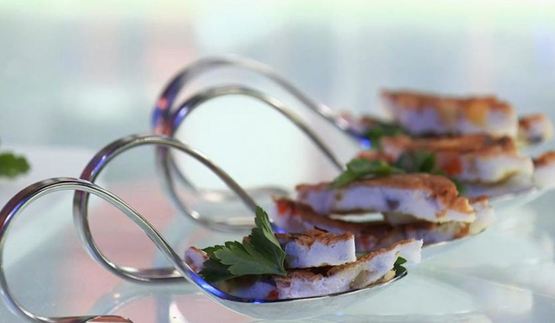 фриттата с перцем и грибами