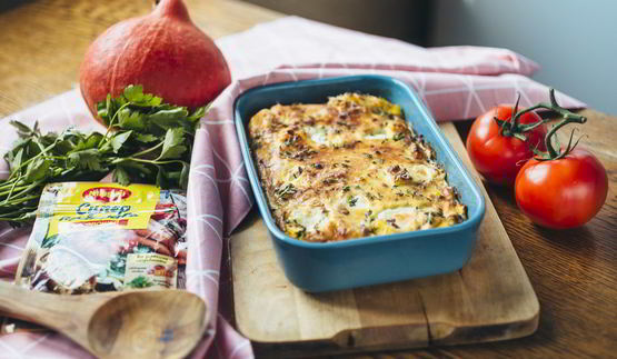 фриттата с тыквой