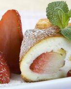 Фруктово-ягодный омлет-суфле