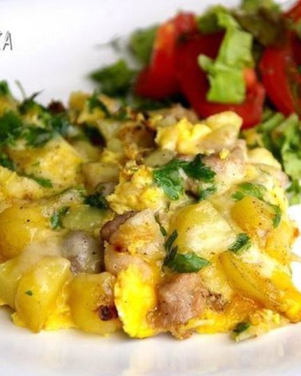 Рецепт голландского крестьянского омлета