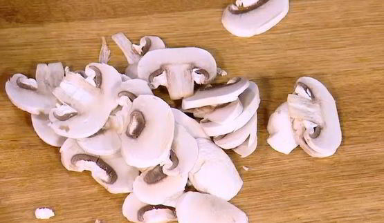 грибная фриттата со сливочным сыром