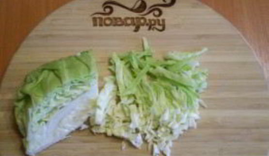 капустный омлет