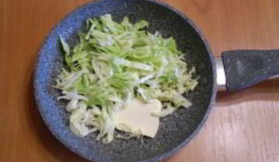 капустный омлет