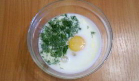 капустный омлет