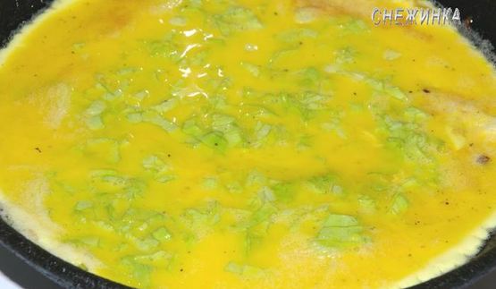 классический французский омлет