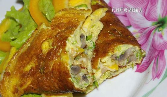 классический французский омлет