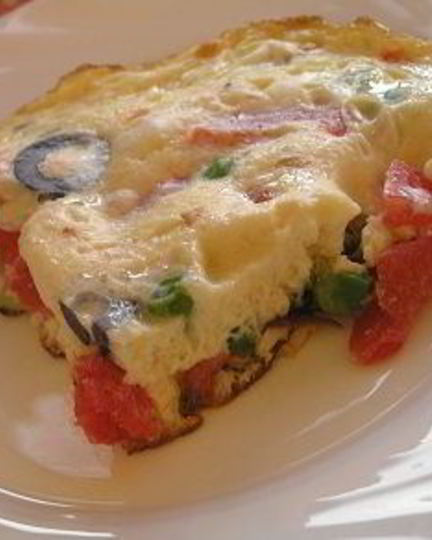 Рецепт летнего омлета