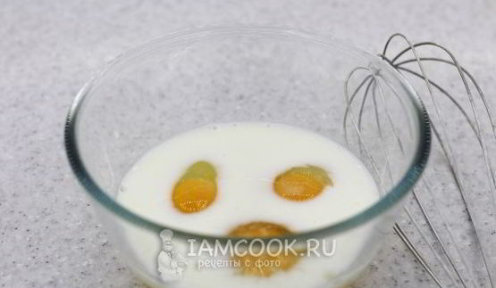 омлет, фаршированный грибами по госту