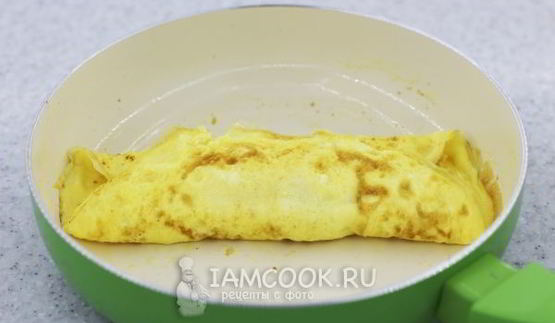 омлет, фаршированный грибами по госту