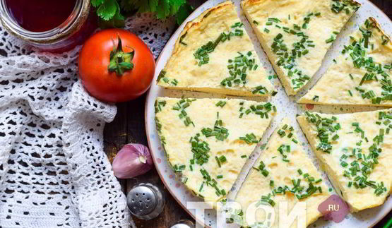 омлет на кефире