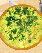 Омлет на пару с творогом