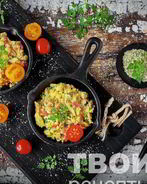 Омлет на сковороде