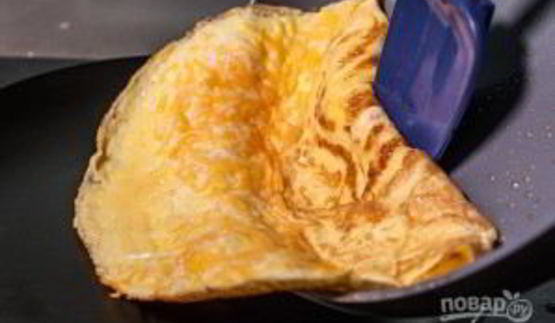 омлет обычный с молоком