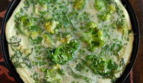 омлет с брокколи в духовке