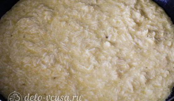 омлет с брынзой