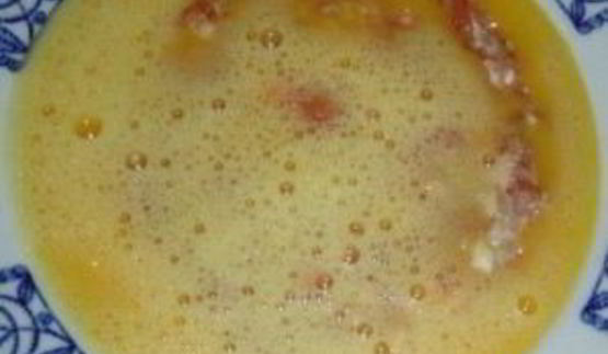 омлет с фаршем