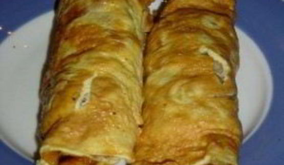 омлет с фаршем