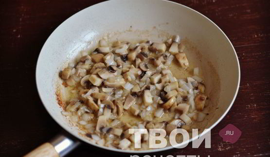 омлет с грибами