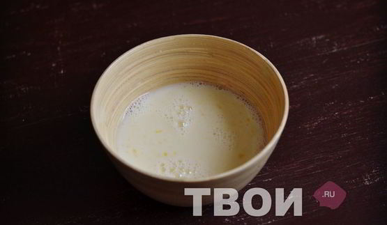 омлет с грибами