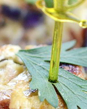 Омлет с картошкой и копченой рыбой