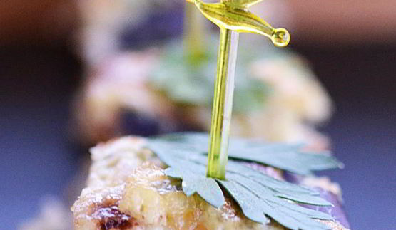 омлет с картошкой и копченой рыбой