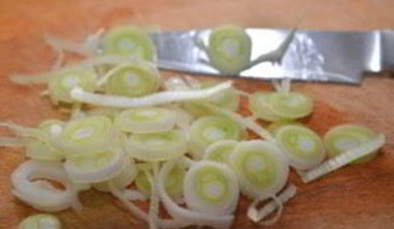 омлет с креветками