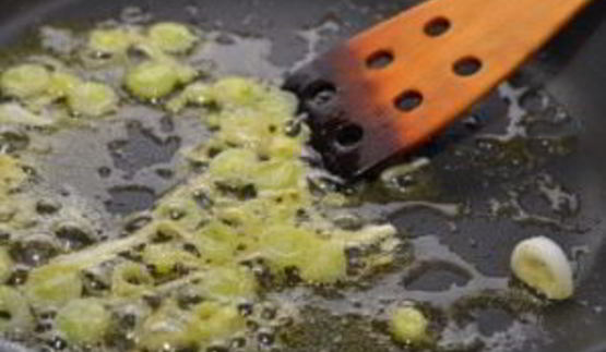 омлет с креветками