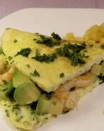 Омлет с морепродуктами