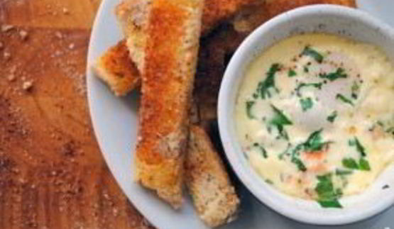 омлет с семгой в духовке