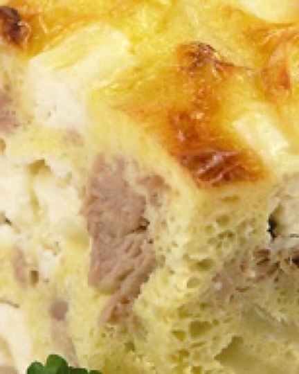 Рецепт омлета с тунцом