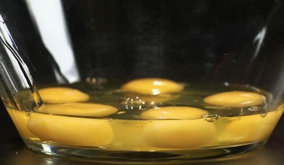 омлет с зеленью