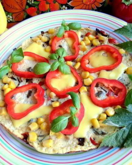 Рецепт омлета со щавелем