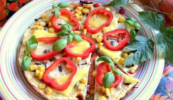 омлет со щавелем