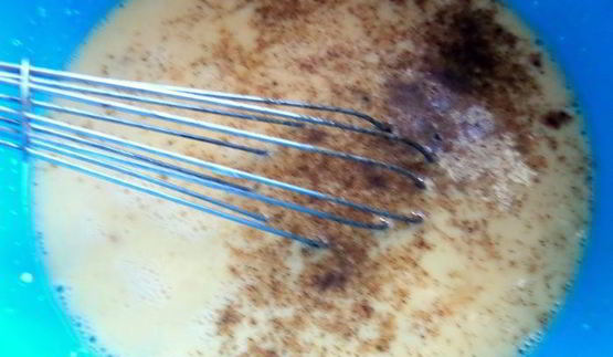 омлет со щавелем