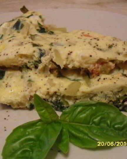 Рецепт омлета со спаржевой фасолью