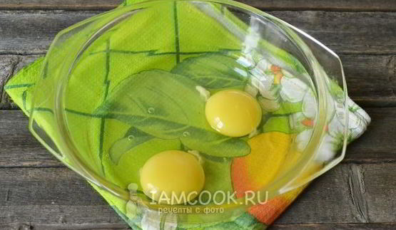 омлет в микроволновке