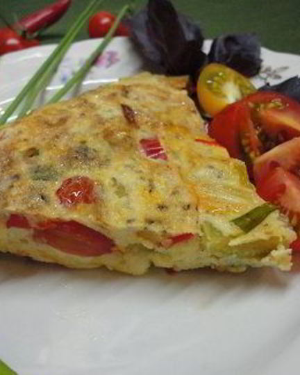 Рецепт овощной фриттаты